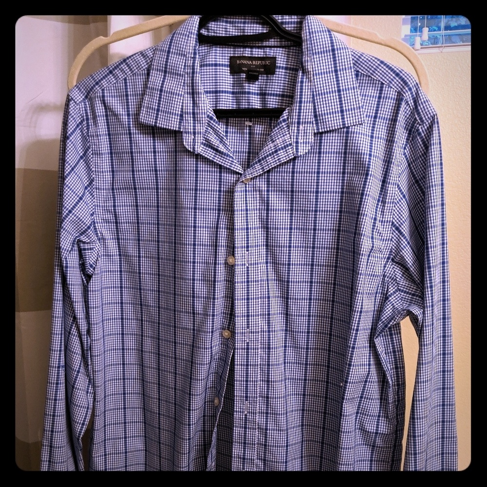 Banana republic button up shirt